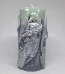 Velká svíčka tří andělů mentolová