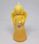 Anděl malý energie s kamínkem