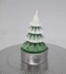 Čajová svíčka stromek zelený