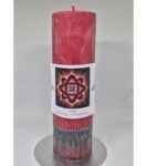 Čakrová svíčka vysoká - 1. čakra