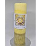 Čakrová svíčka vysoká - 3. čakra