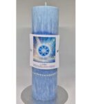 Čakrová svíčka vysoká - 5. čakra