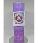Čakrová svíčka vysoká - 7. čakra