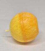 Svíčka koule 6 cm žlutá s oranžovou - Image 3