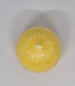 Svíčka koule 6 cm žlutá s oranžovou - Image 4