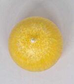 Svíčka koule 8 cm žlutá s oranžovou - Image 4