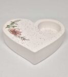 Svícen na čajovou svíčku srdce