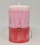 Svíčka válec s náramkem 11x6