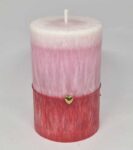 Svíčka válec s náramkem 12x7