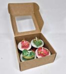 Čajové svíčky vánoční červené a zelené