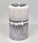 Svíčka Andělský klid s bílým náramkem