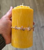 Svíčka Životní síla s oranžovým náramkem - Obrázek 2