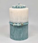 Svíčka Oceánská harmonie s tyrkysovým náramkem