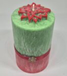 Svíčka vánoční hvězda II 12x7