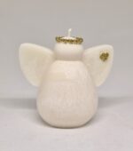 Svíčka anděl Nebeský strážce s dotekem zlata - Obrázek 2