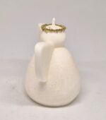 Svíčka anděl Nebeský strážce s dotekem zlata - Obrázek 4