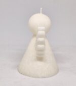 Svíčka malý moderní andílek bílý - Obrázek 4
