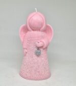 Anděl strážný se srdíčkem růžový - Obrázek 2