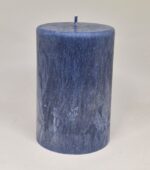 Svíčka Půlnoční modř 13x8 - Obrázek 3