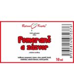 Přírodní silice - esenciální olej Pomeranč-zázvor